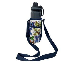 Brighton Garden Wings Butterfly Crossbody Water Bottle & Phone Holder